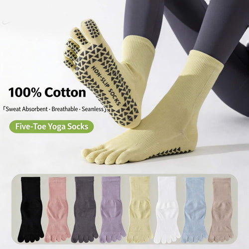Yoga Socks for Women Y — Socks for Floor Work & Pilates Non-Slip ★★★★ 514 Reviews
